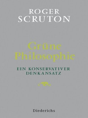 cover image of Grüne Philosophie